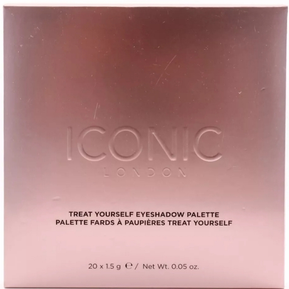ICONIC LONDON Treat Yourself 20-Color Eyeshadow Palette SOLD OUT, NIB - Picture 3 of 5